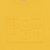 BONTON - Sweat Smily jaune rétro bébé