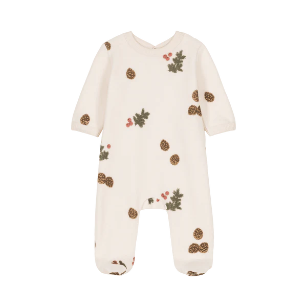 STUDIO BOHEME - Pyjama polaire Chubby sapin