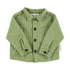 PIUPIUCHICK - Ensemble chemise et pantalon en vichy vert