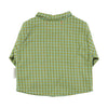 PIUPIUCHICK - Ensemble chemise et pantalon en vichy vert