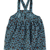 PIUPIUCHICK - Robe bleu imprimé léopard