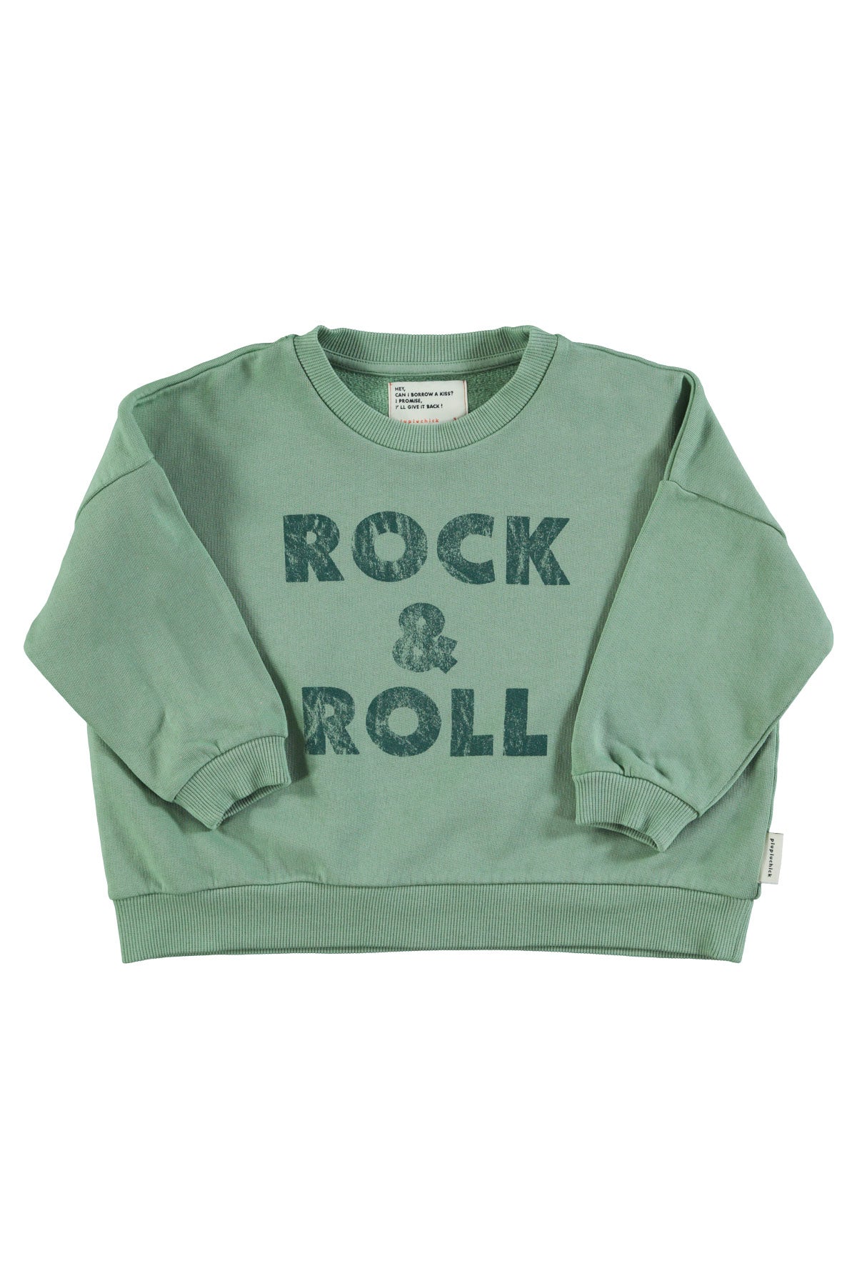 PIUPIUCHICK - Sweat vert "Rock & roll"
