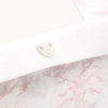 MARIE-CHANTAL - Panier de rangement toile de jouy rose
