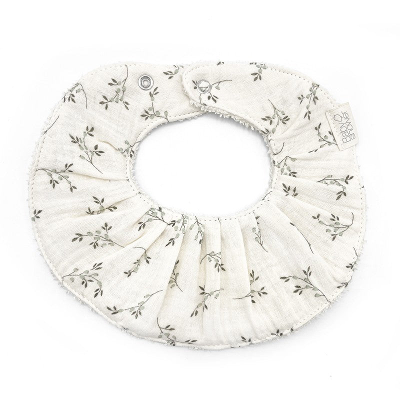 BABY SHOWER - Bavoir Fancy Olive Bloom