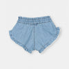 BUHO - Short denim à volant bébé
