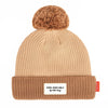 HELLO HOSSY - Bonnet color block coffee