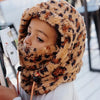 HELLO HOSSY - Cagoule warmy leopard