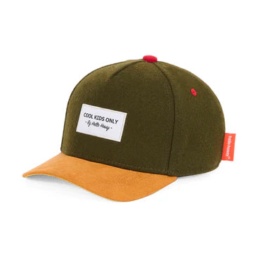 HELLO HOSSY - Casquette feutrine Melton Khaki