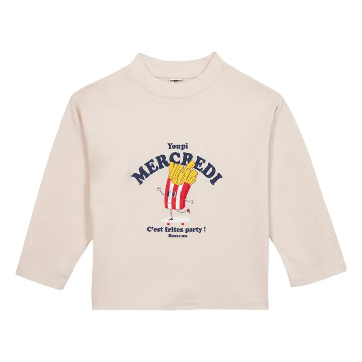 BONTON - Tee-shirt Laurel écru