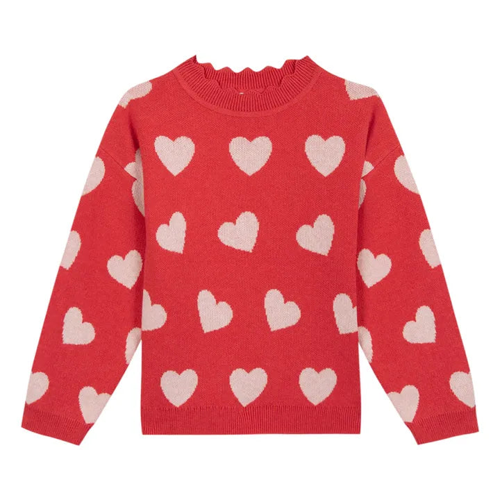 BONTON - Pull Mila à coeurs