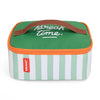 HELLO HOSSY - Lunch bag Green stripes