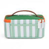 HELLO HOSSY - Lunch bag Green stripes