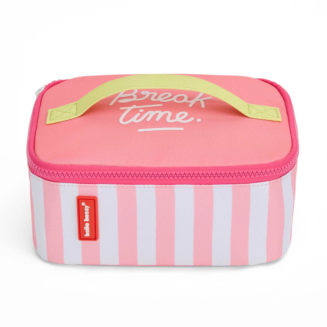 HELLO HOSSY - Lunch bag Pink stripes