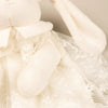 PAMPLEMOUSSE PELUCHES - Doudou lapin en dentelle de Calais