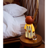 Le petit Souk - Lampe enfant ours bleu