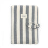 BABY SHOWER - Protège carnet de santé Navy jean